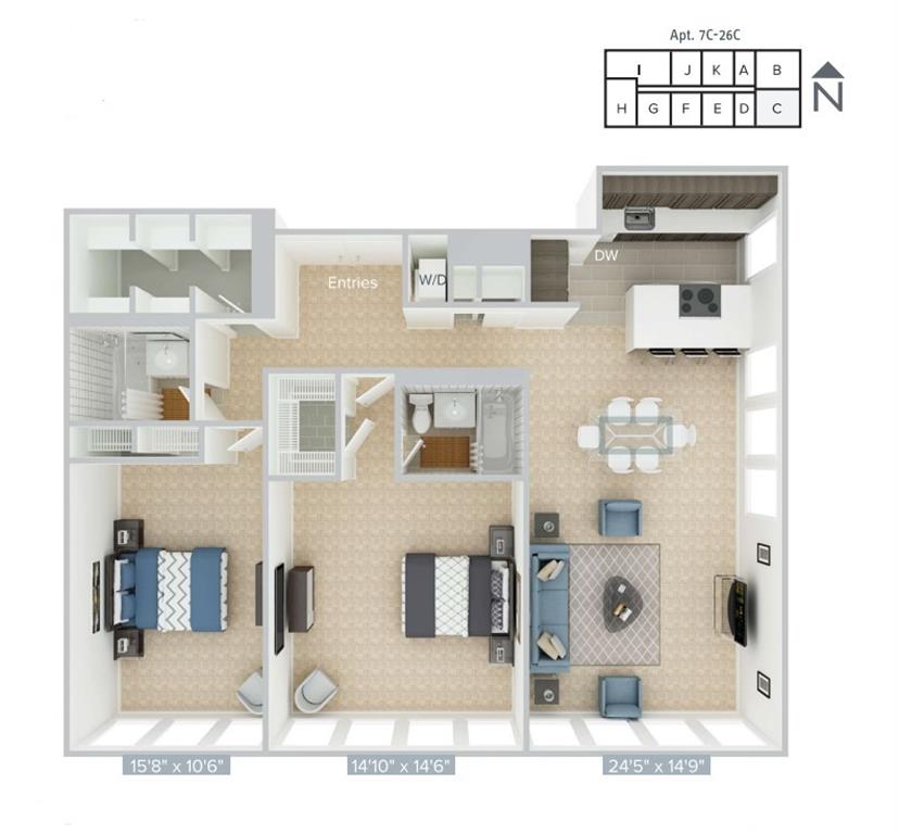 B3-C-Premier floor plan