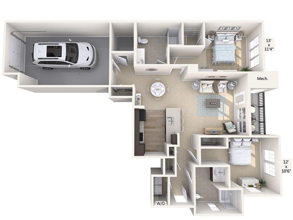 B9-1241sq-Black floor plan