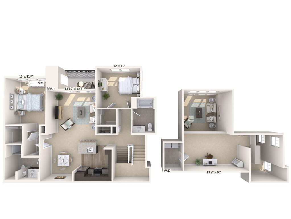 B8L-1512sq-Stainless floor plan