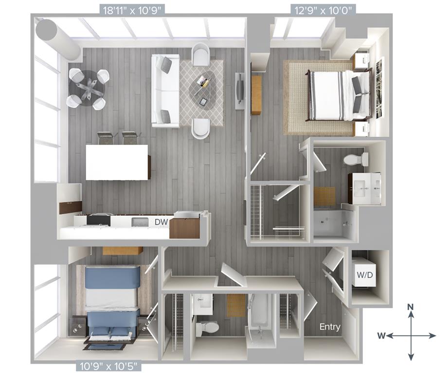 B2-1064 floor plan