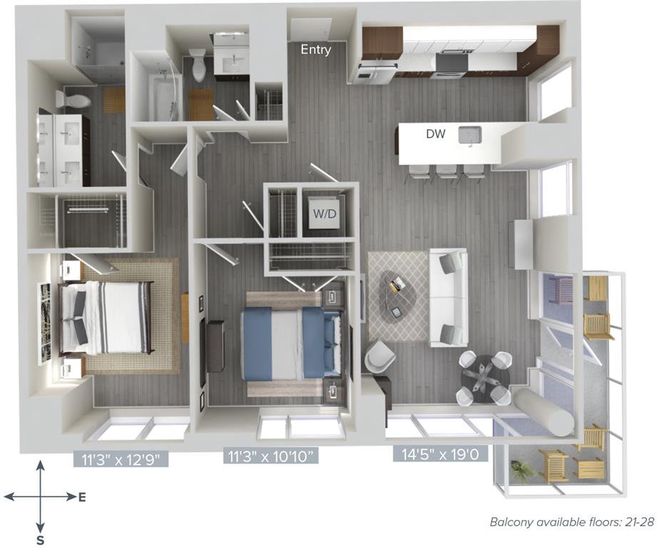 B6-1223-1237 floor plan