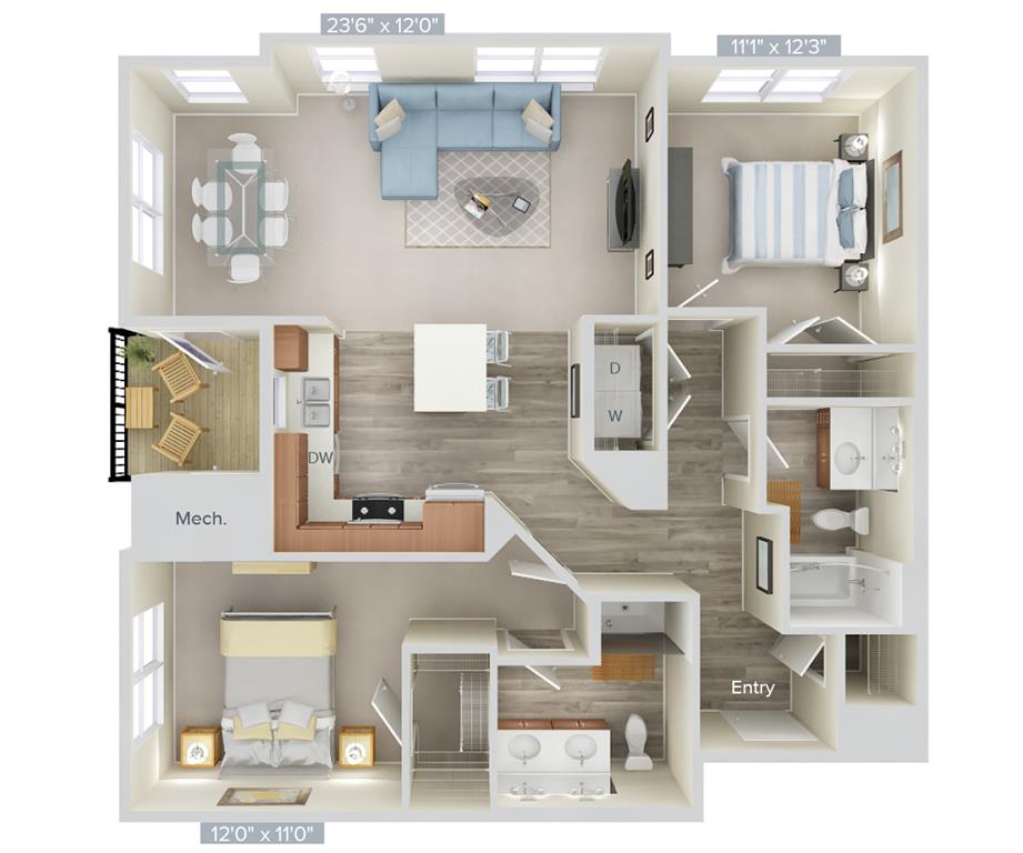 B2-1161 floor plan