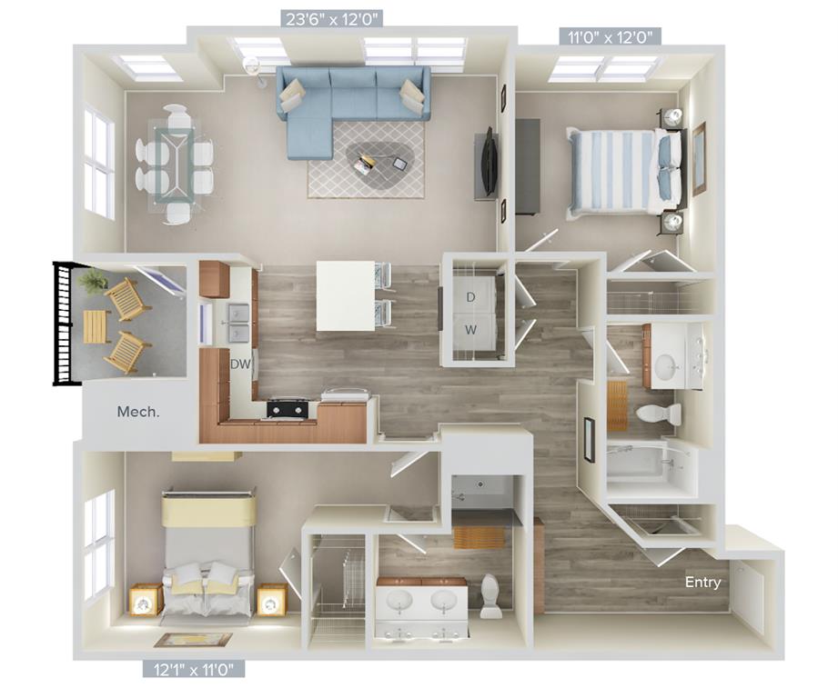 B2-1215 floor plan