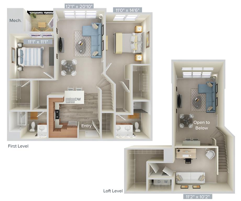 B3L-1377 floor plan