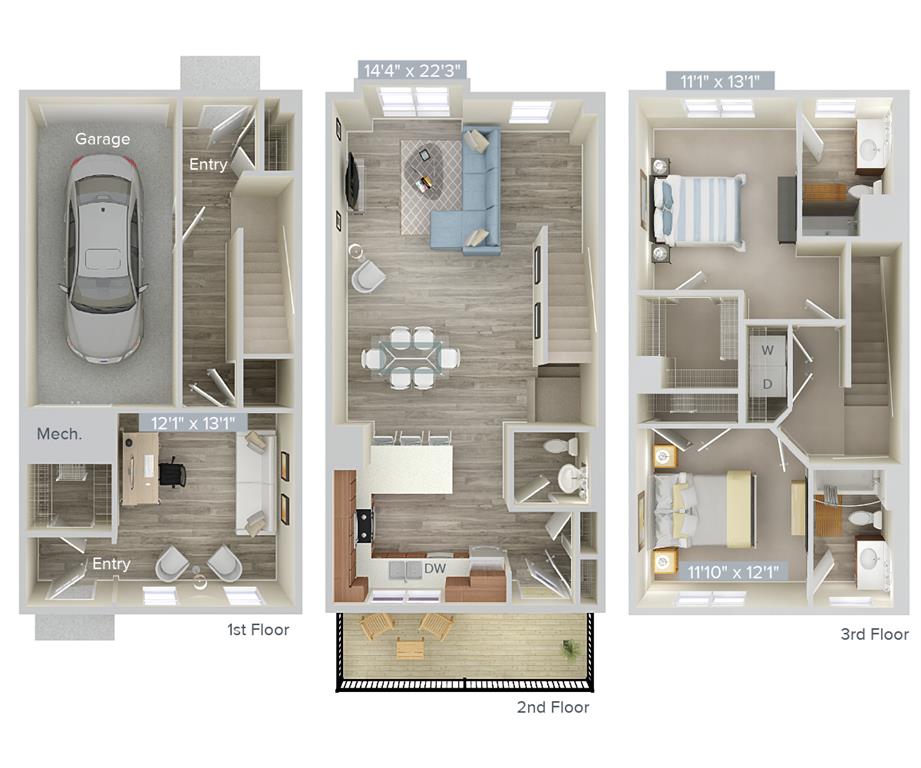 B8T-1734 floor plan