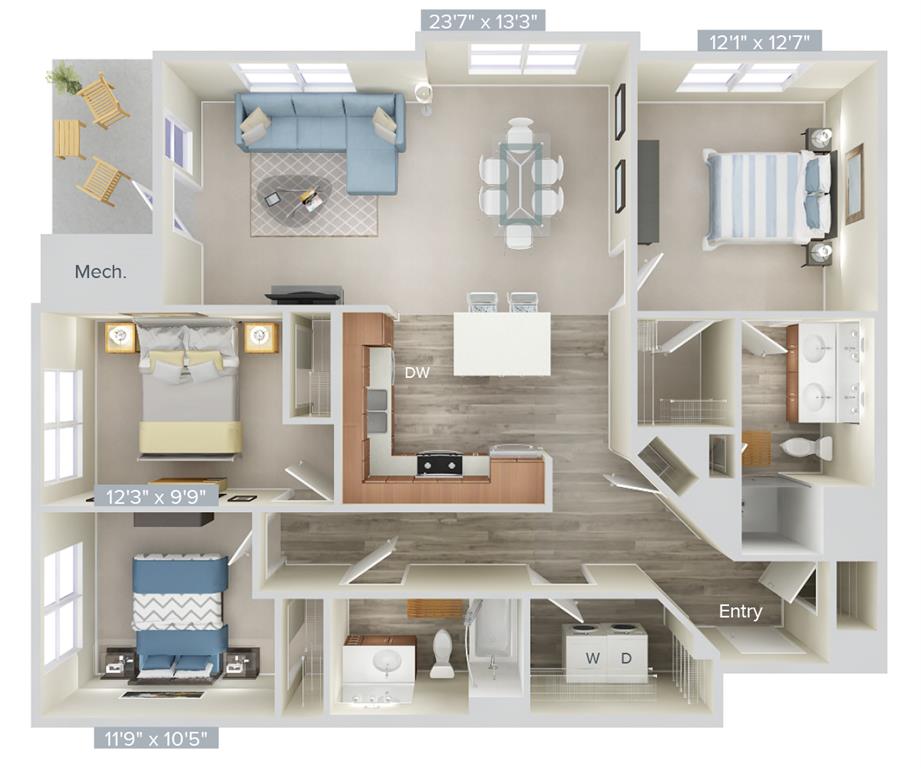 C1-1397-Ter floor plan