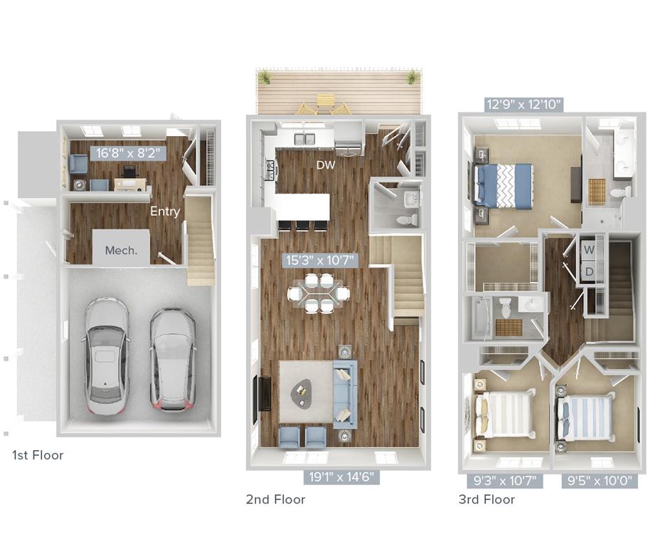 C4T-1850 floor plan