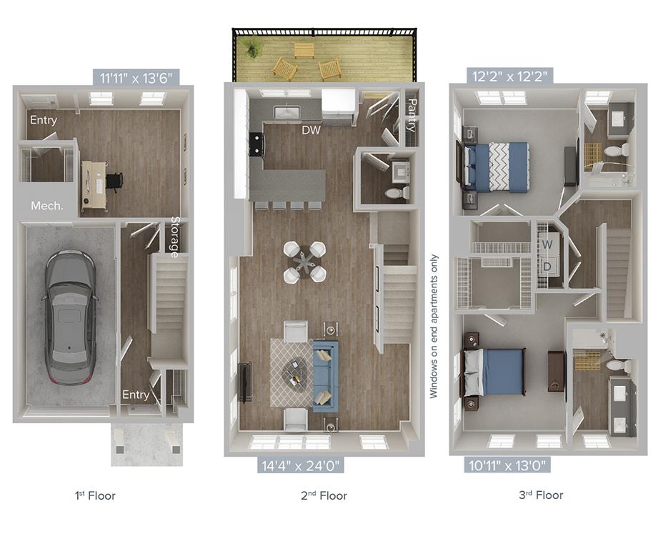 B2T-1742 floor plan