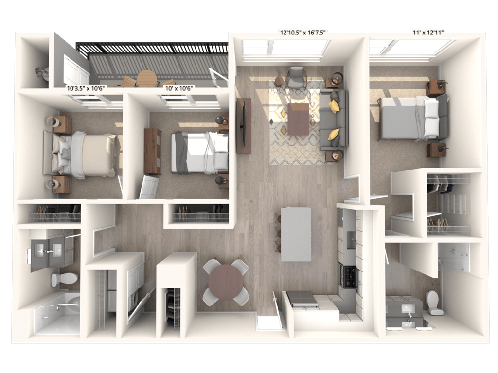 CM03-1 floor plan