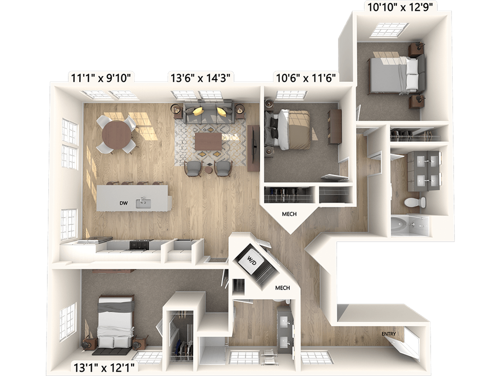 C3 floor plan