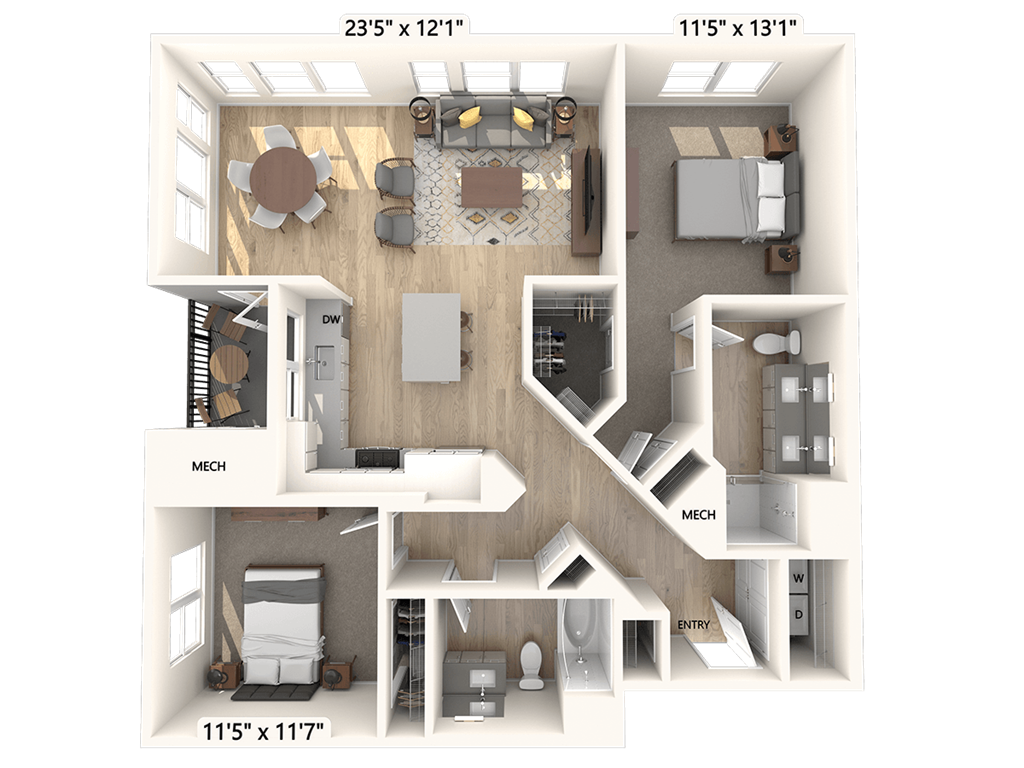 B15 floor plan