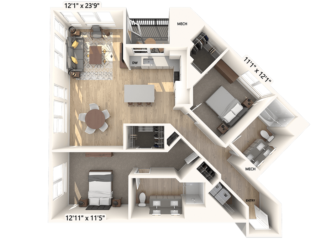 B17 floor plan