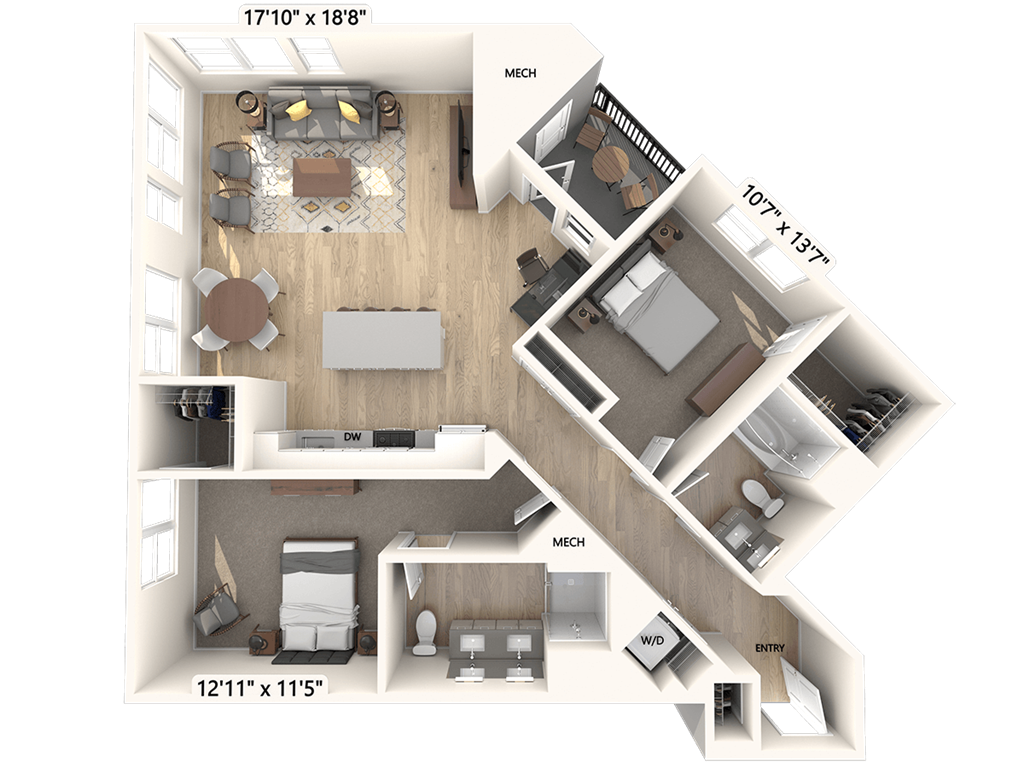 B18 floor plan