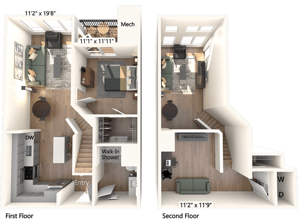 AM14L-1040sf-2408 floor plan