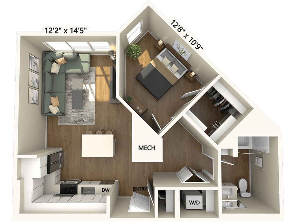 A4-710-1 floor plan