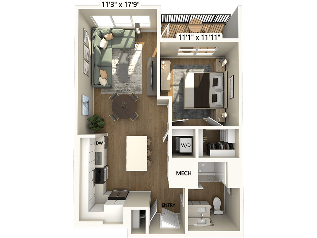 A2-688-1 floor plan