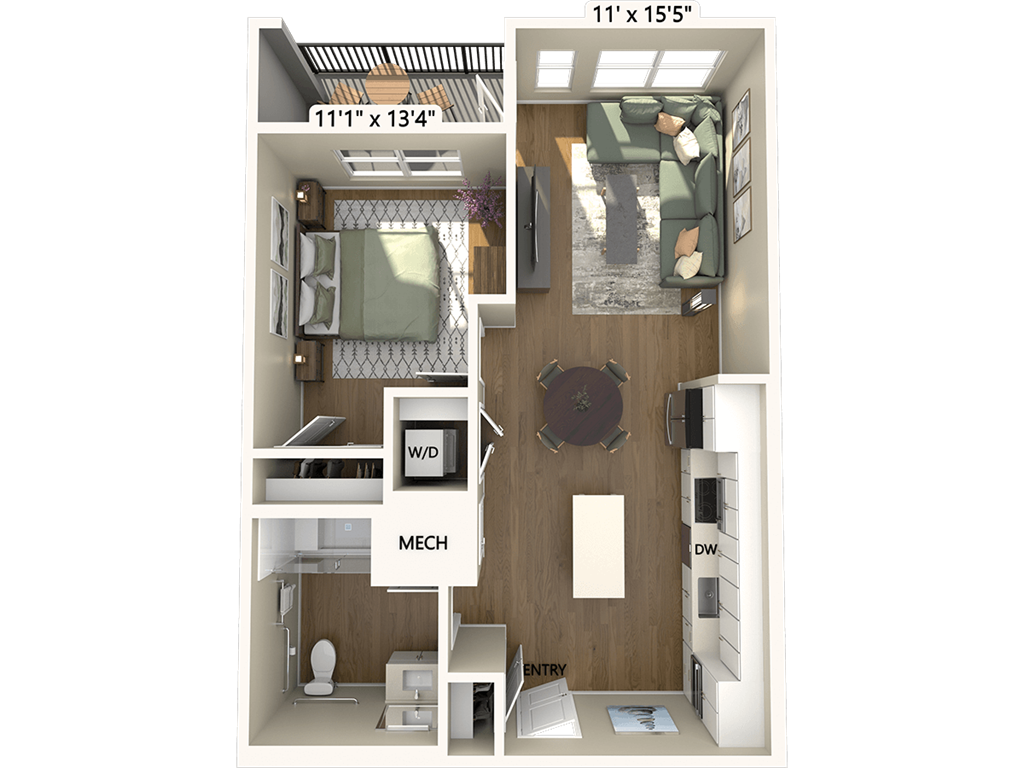 A2-692-2 floor plan