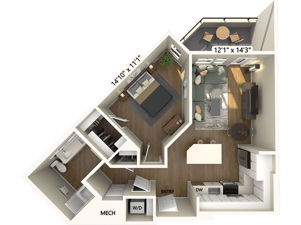A5-738-1 floor plan