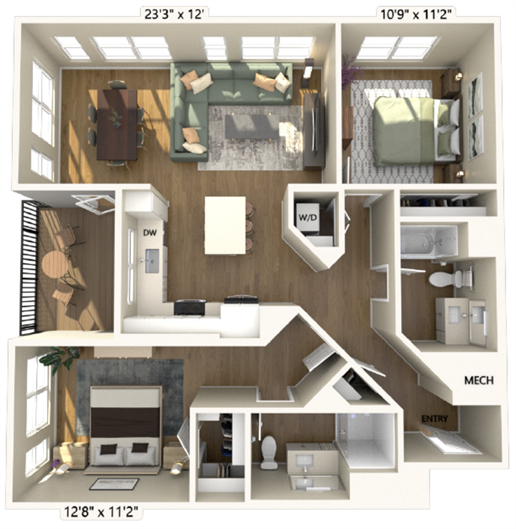 B5-1170-1 floor plan