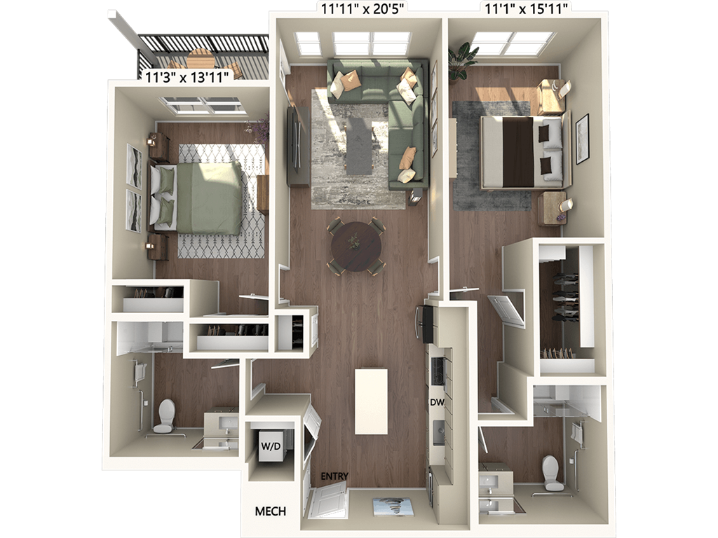 B1-1224-2 floor plan