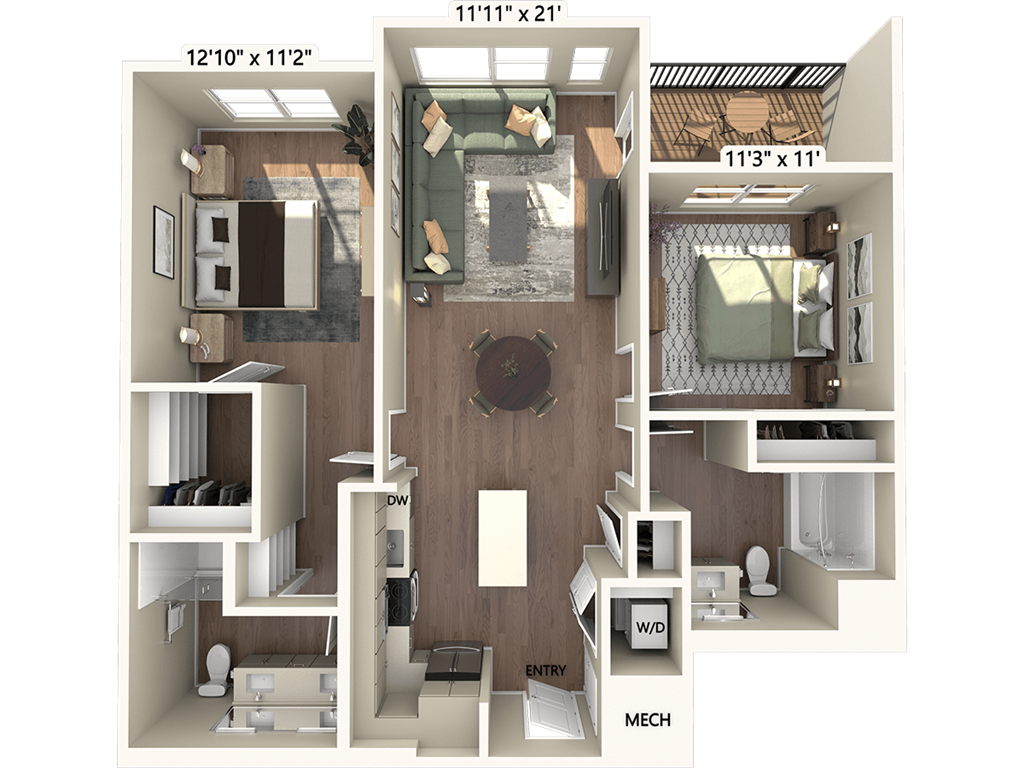 B1-1068-2 floor plan