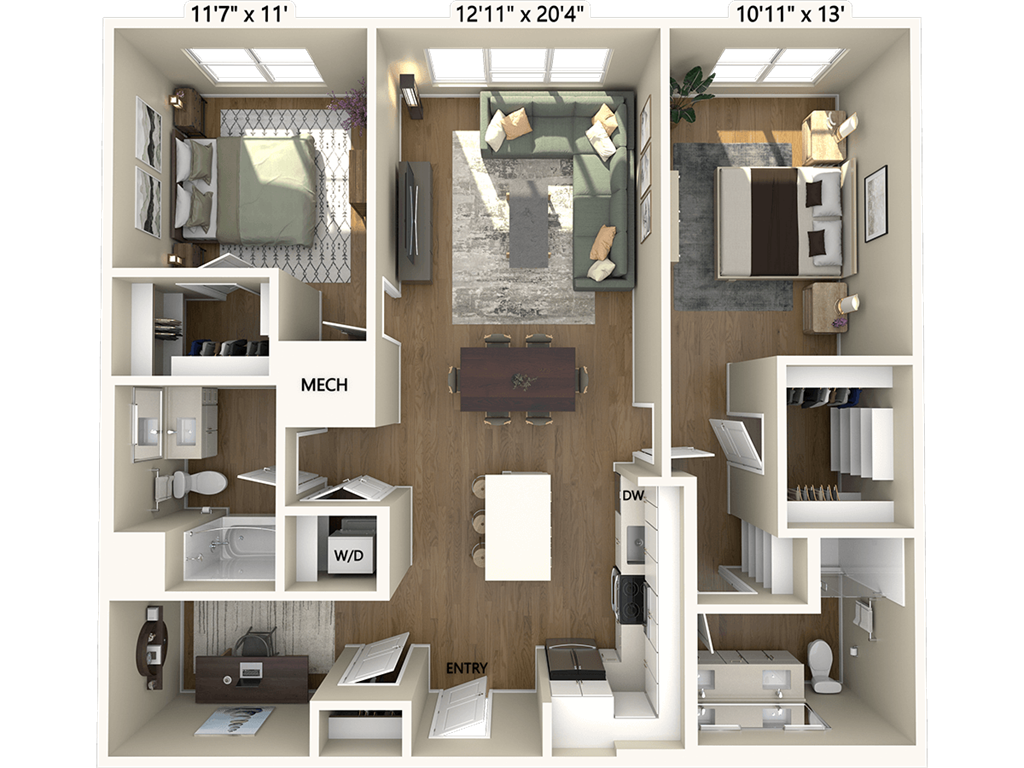 B4D-1236-I floor plan