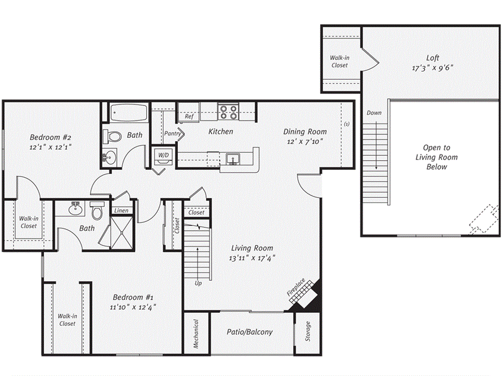 B3L floor plan