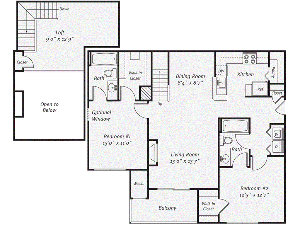 B2L floor plan