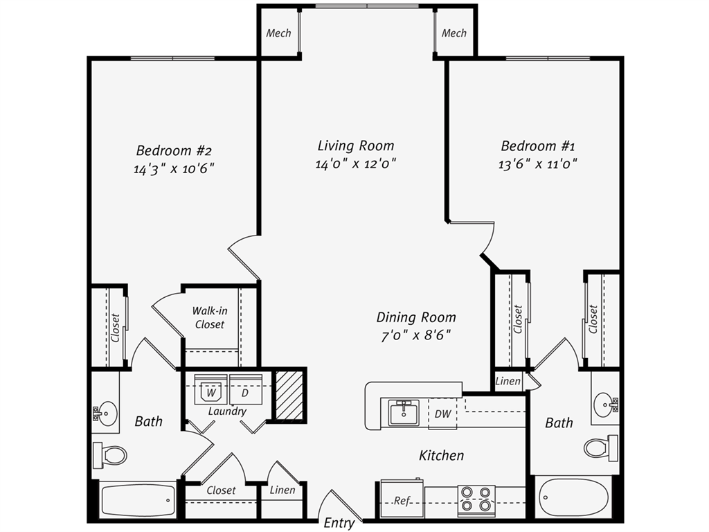 B6 floor plan