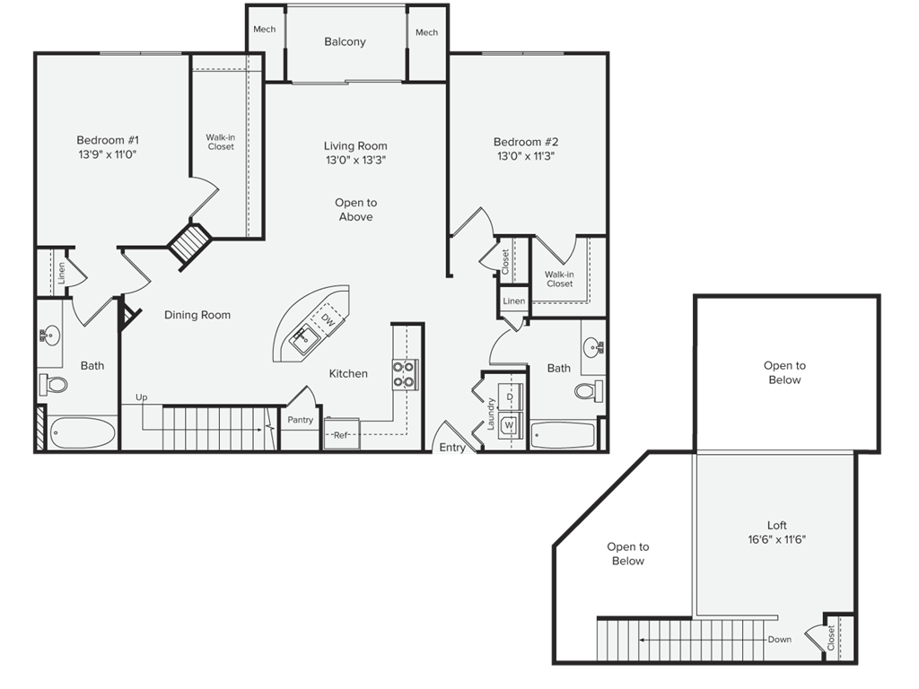 B2LP floor plan