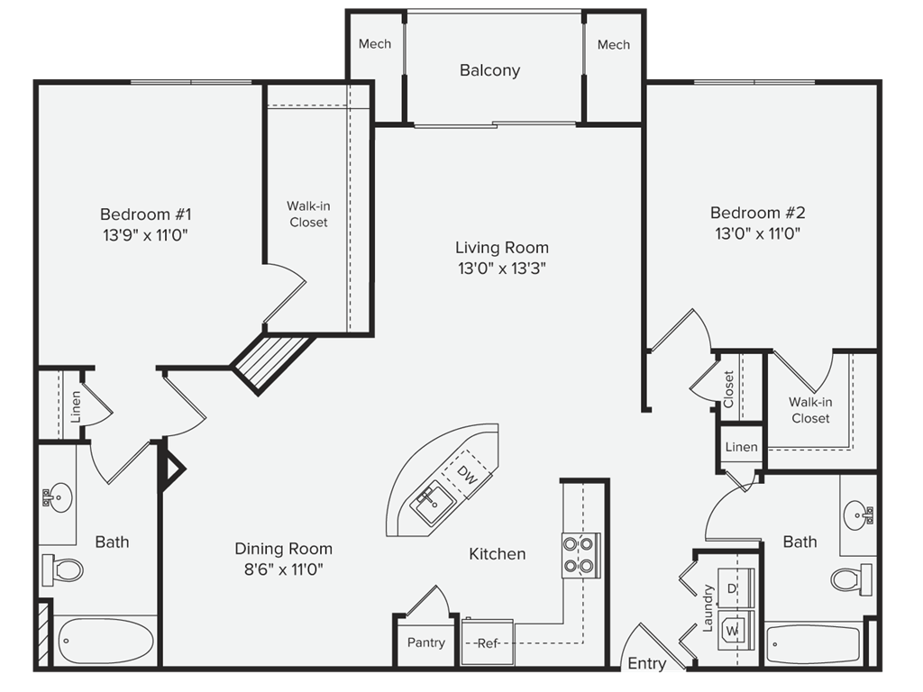 B2P floor plan