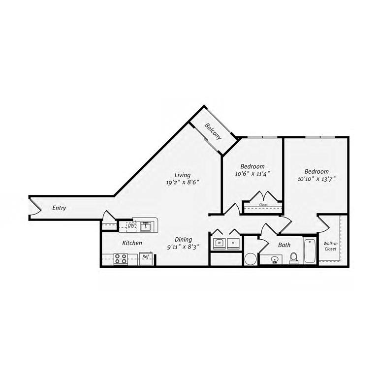 B3A floor plan
