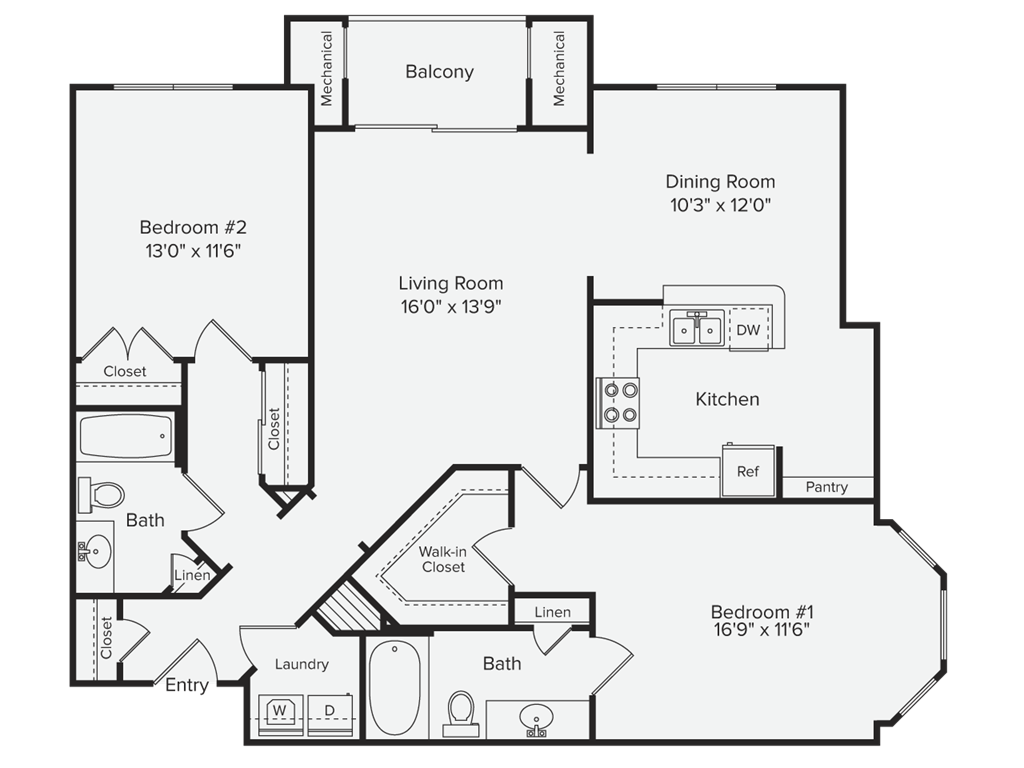 B3P floor plan