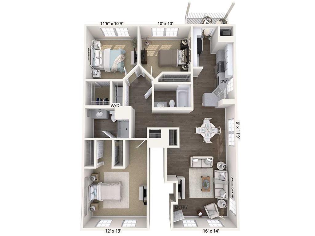 C1B floor plan