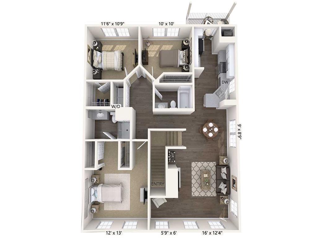 C2B floor plan