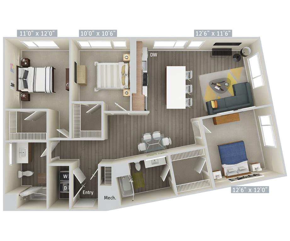 C3-1304 floor plan