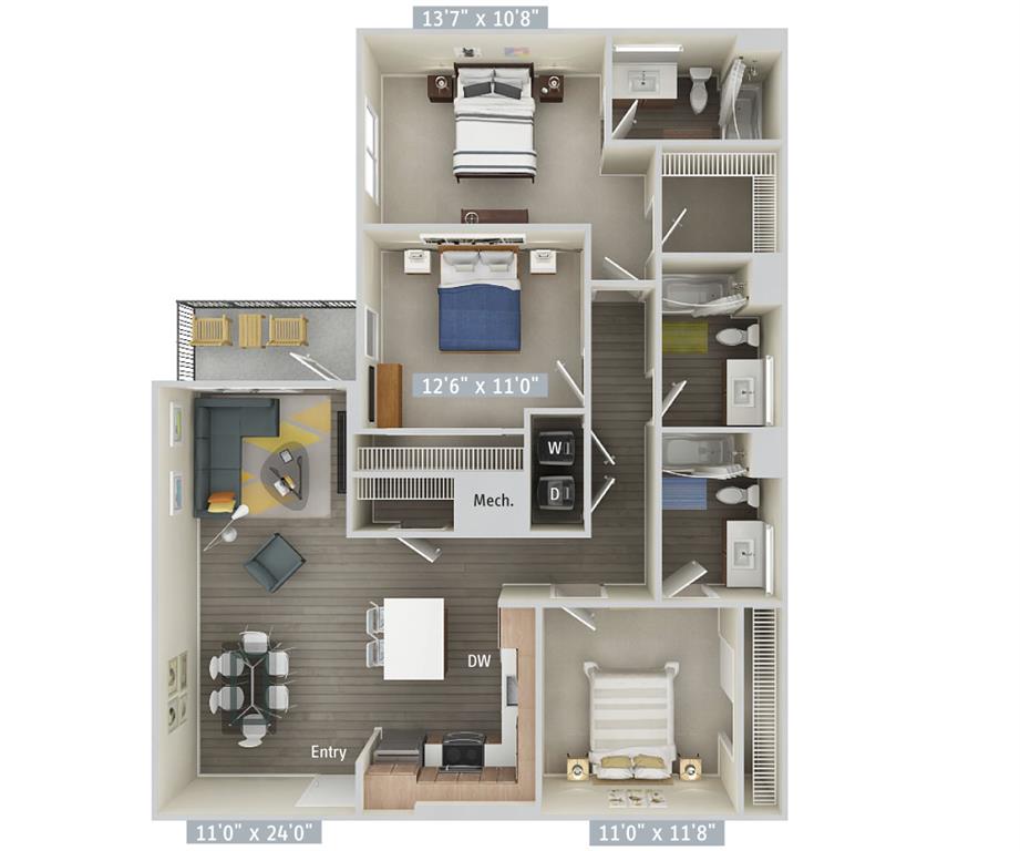 C5-1370 floor plan