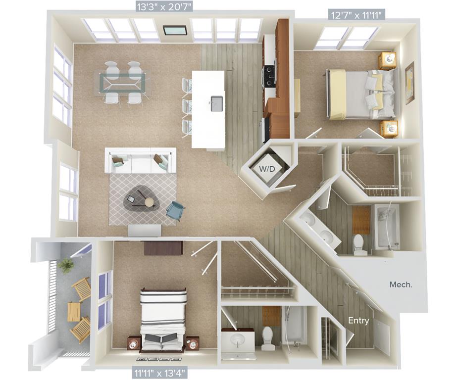 B7-2-Var-1263 floor plan