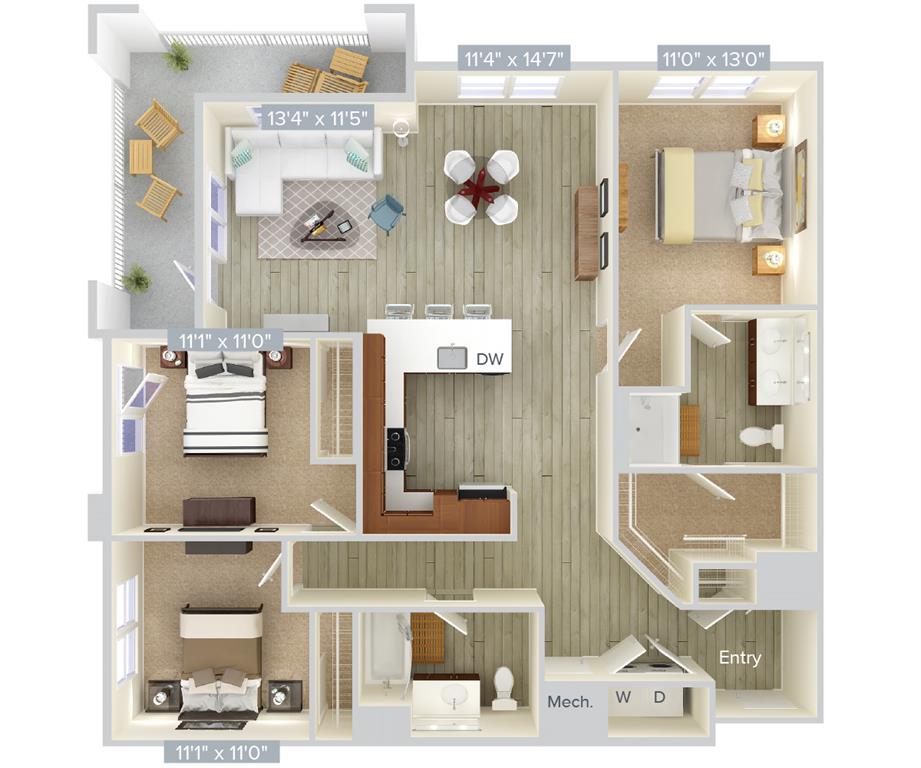 C1-2-1415 floor plan