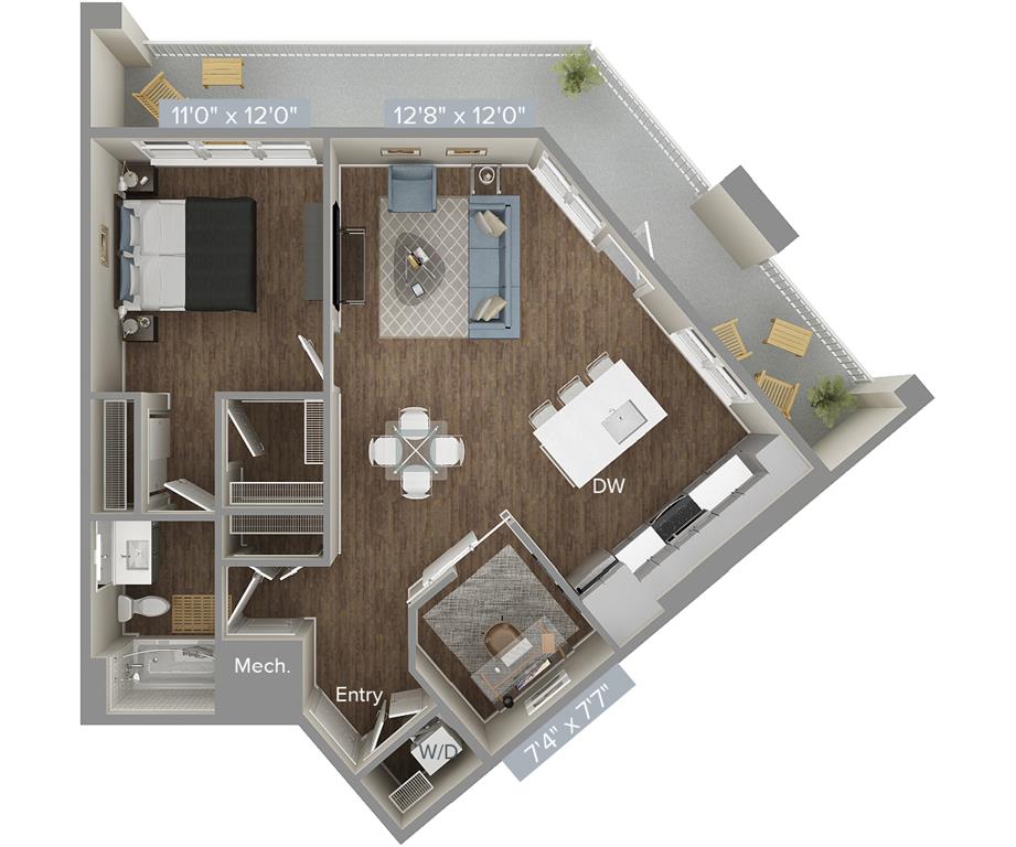 A18D-2 floor plan