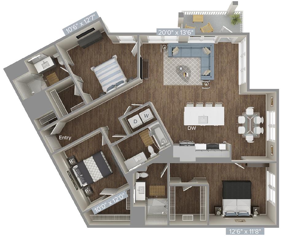 C3-2 floor plan