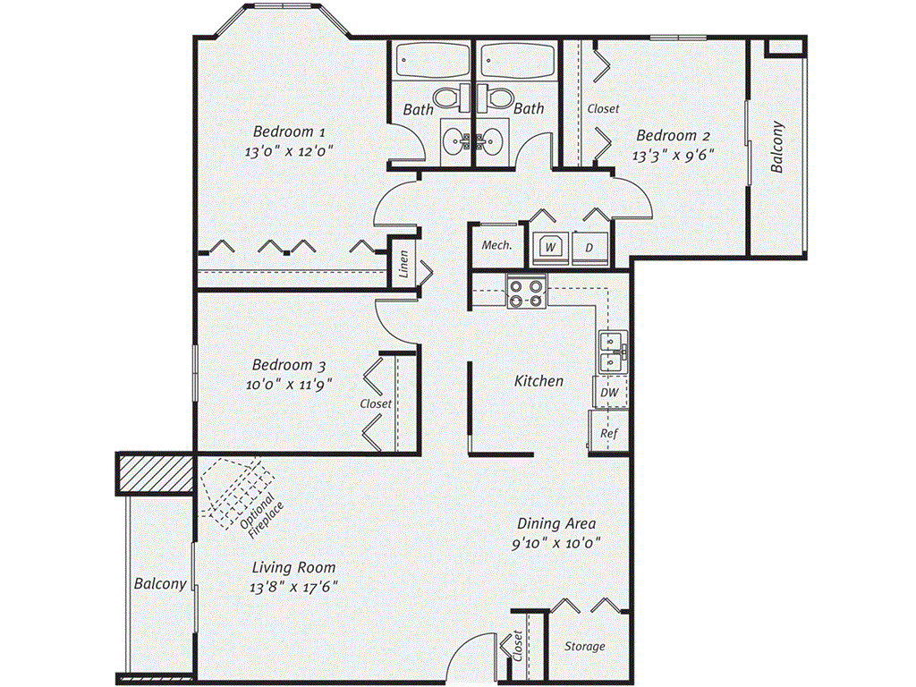 C1-1274 floor plan