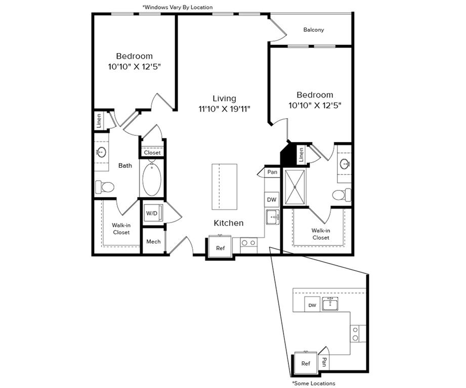 B1-1095 floor plan