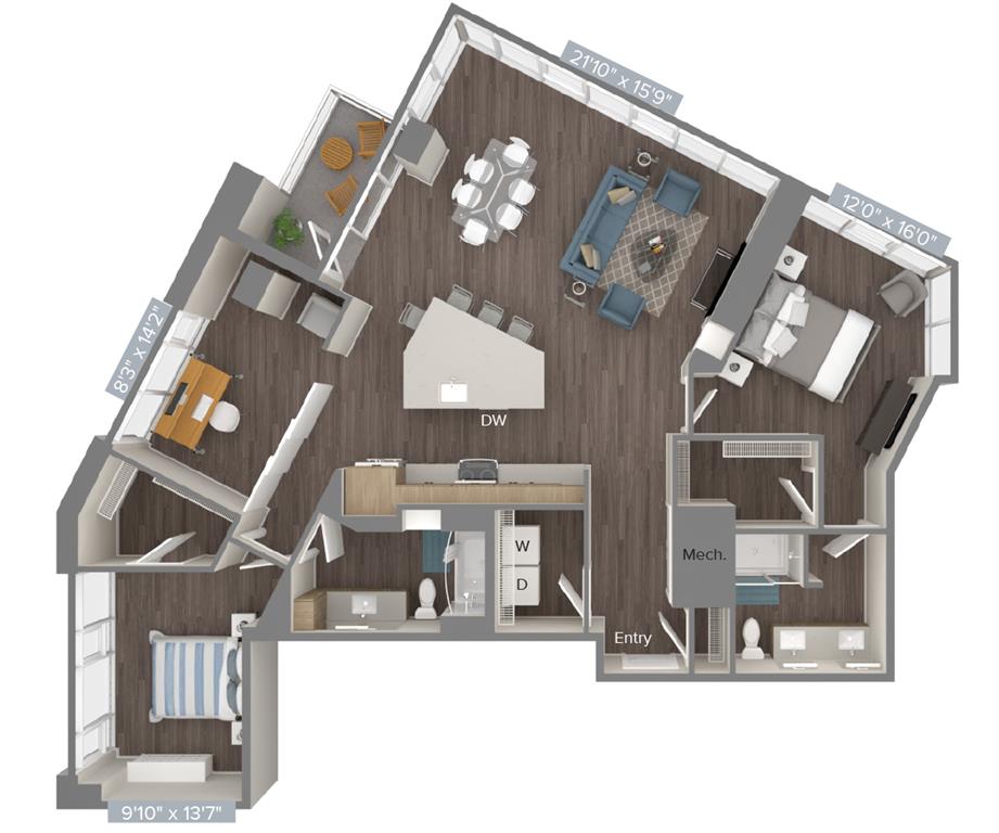 B11D-1514sf-2 floor plan
