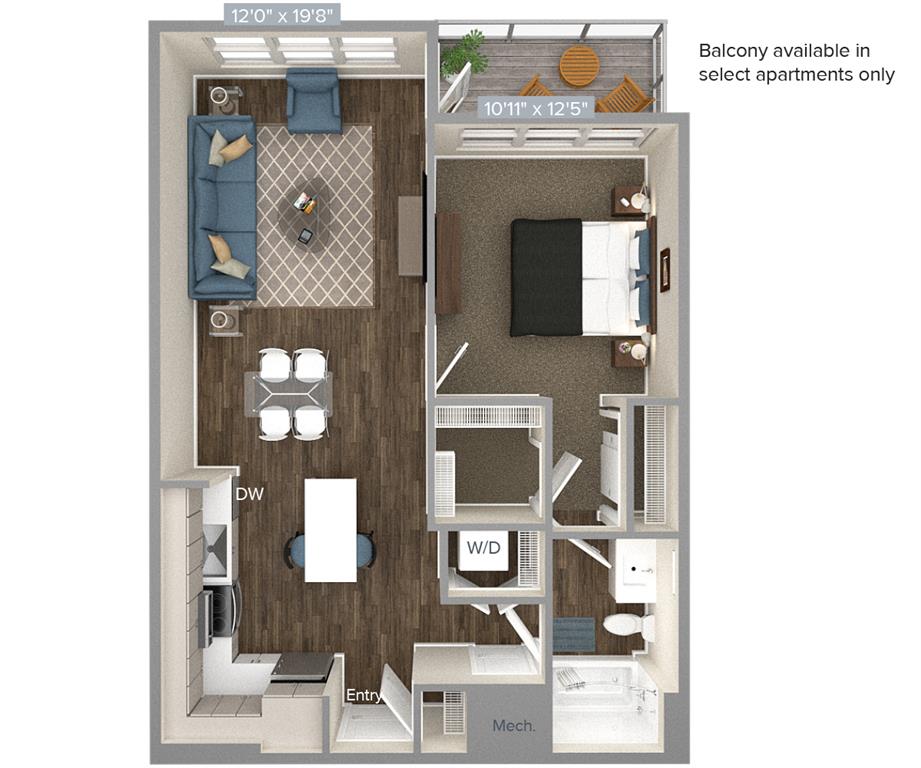 AM15-D1-715 floor plan