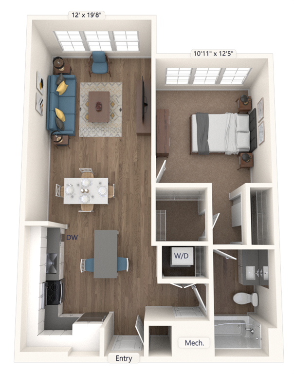 AM15-D2-NoBalcony-715 floor plan