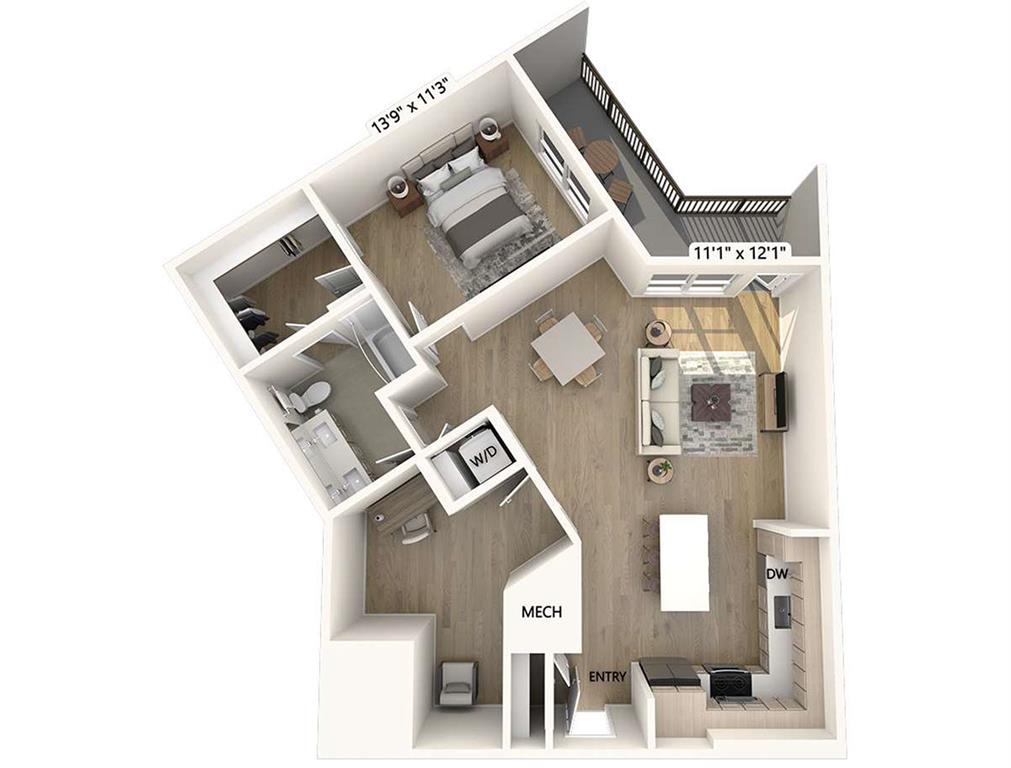 A6 - Design Collection II floor plan