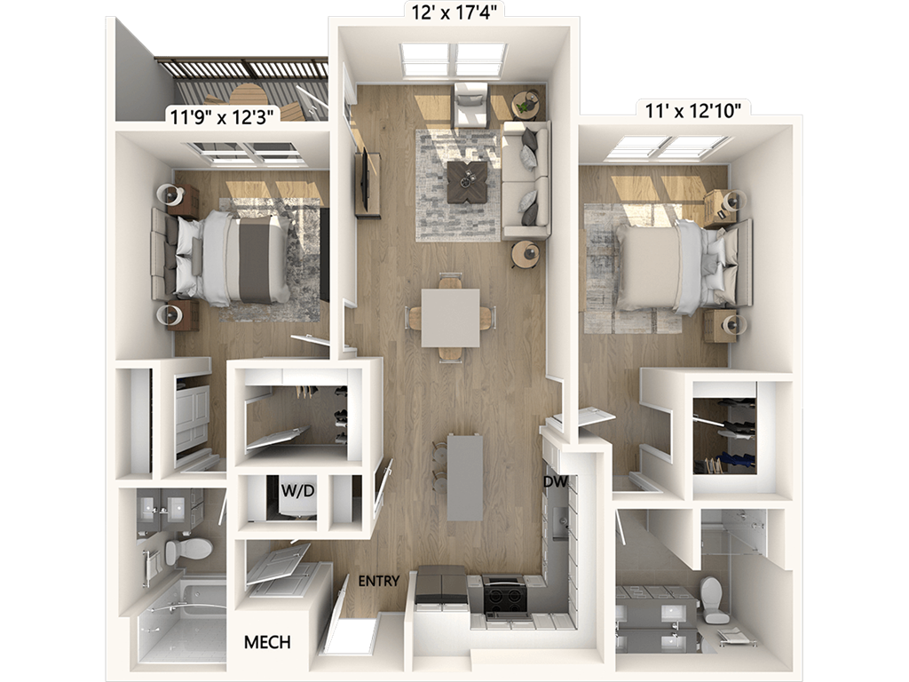B1 - Design Collection I floor plan