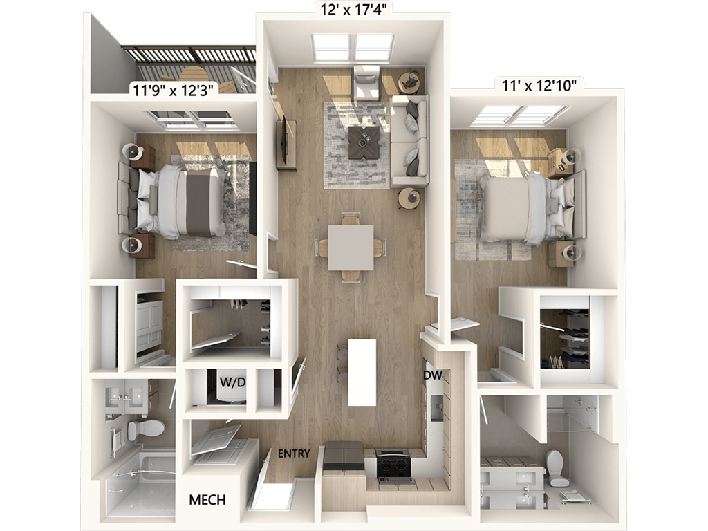 B1 - Design Collection II floor plan