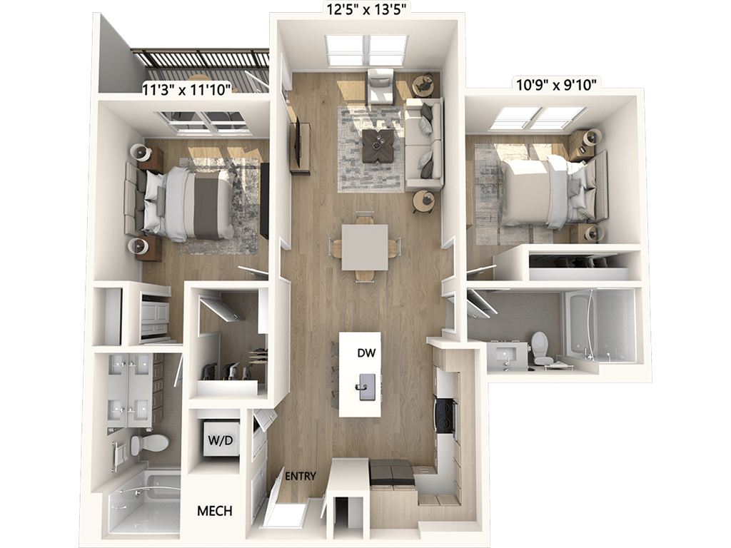 B2 - Design Collection II floor plan